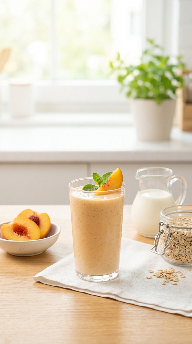 Peaches and Cream Protein Blend — Refreshingly Smooth