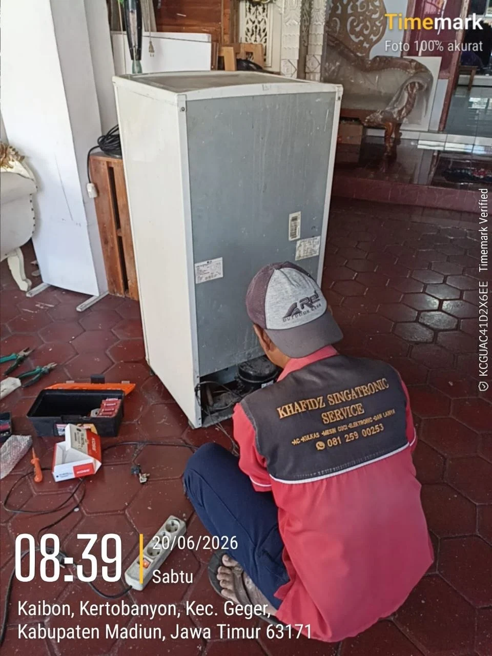 Jasa service kulkas panggilan di Madiun - Singatronic Service