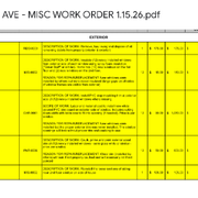 jerry work order 1