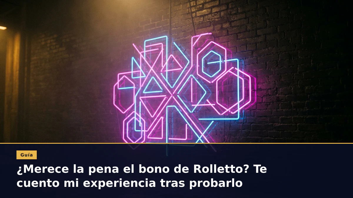 ¿Merece la pena el bono de Rolletto? Te cuento mi experiencia tras probarlo