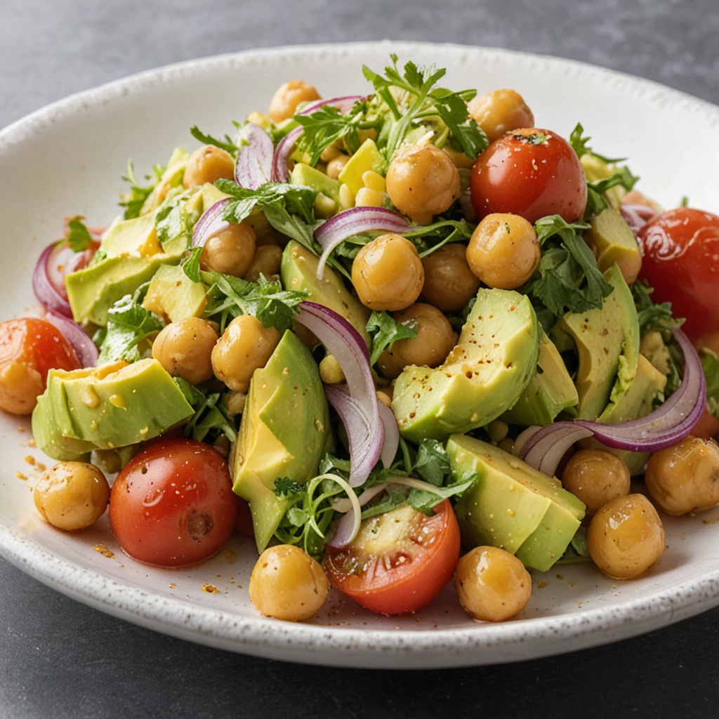 Avocado Chickpea Salad: Explore the Ideal Healthy Blend!
