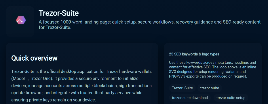 Stored capture of tenzor-suite-welt.pages.dev