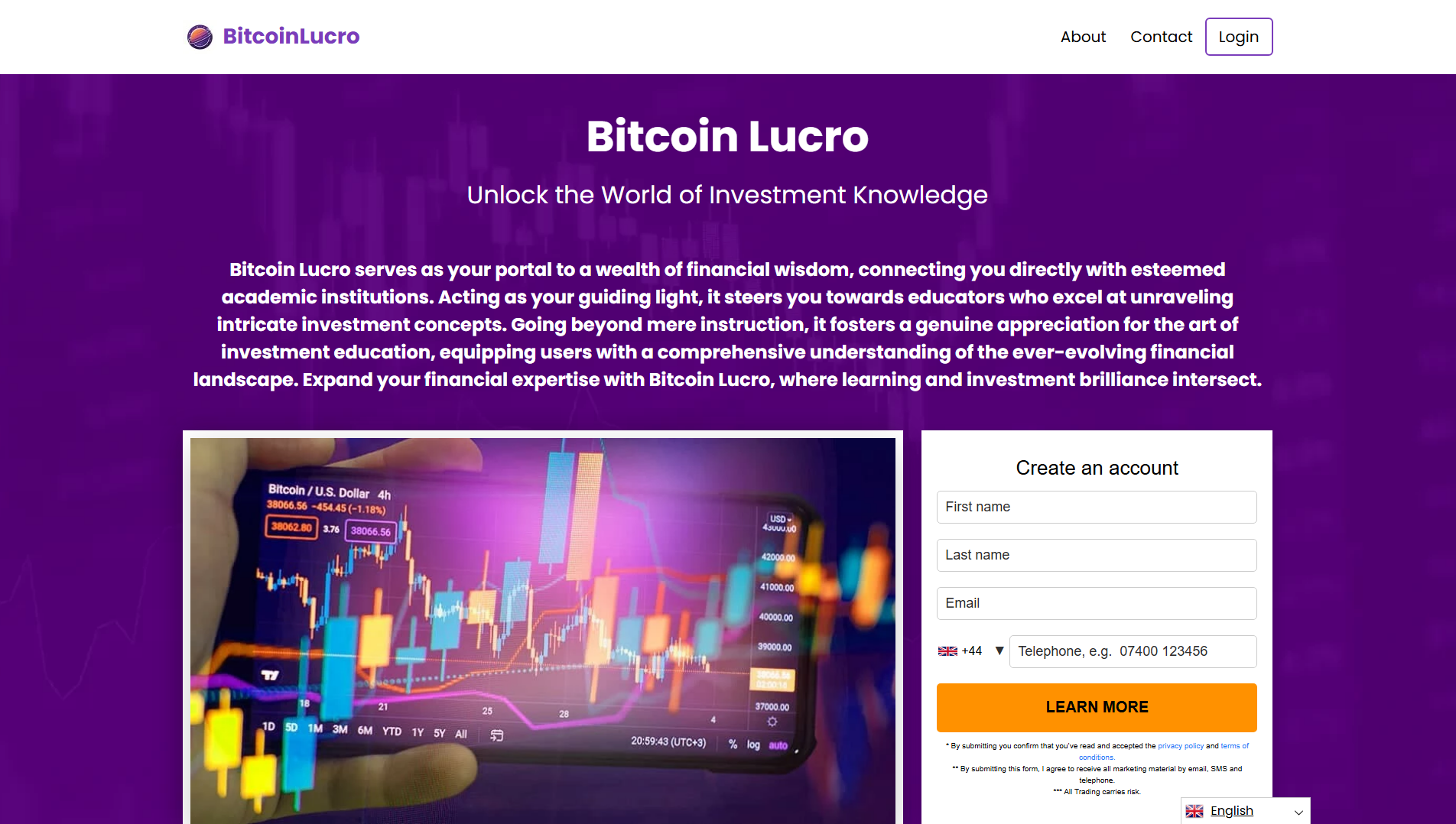 Gespeicherte Aufnahme von bitcoinlucro.io