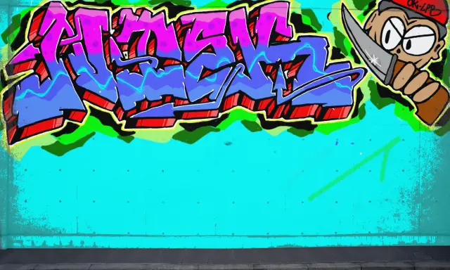 Graffiti artwork by Okeyss