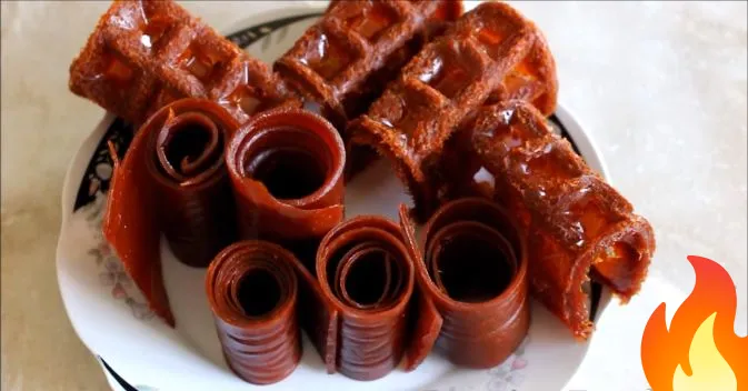 Постер Пастила из абрикосов (без сахара)