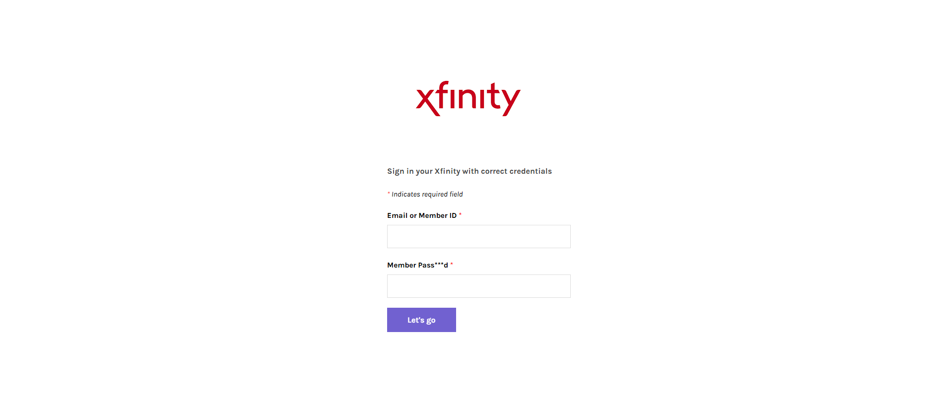 Screenshot of comcastmailalert.weebly.com