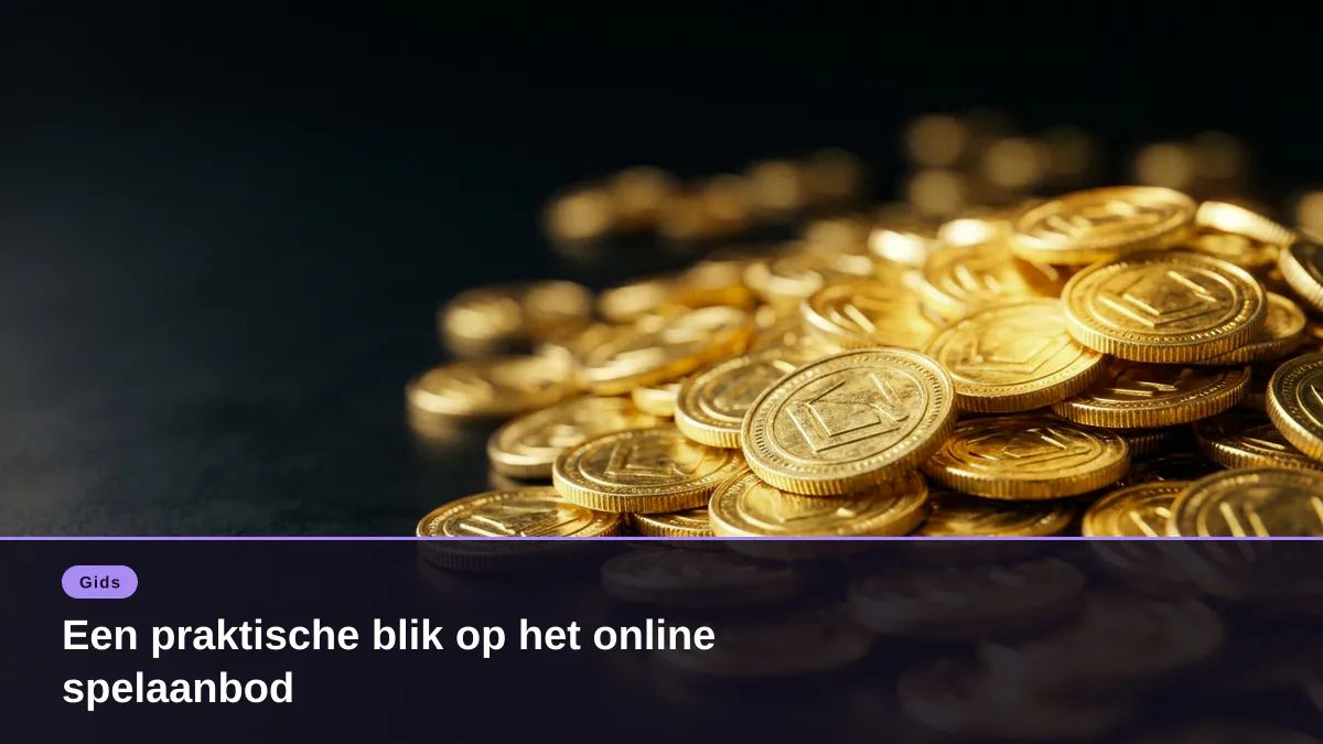 Een praktische blik op het online spelaanbod