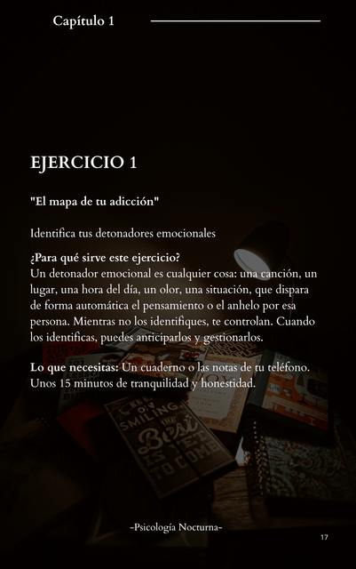 Página 17 del libro: primer ejercicio práctico