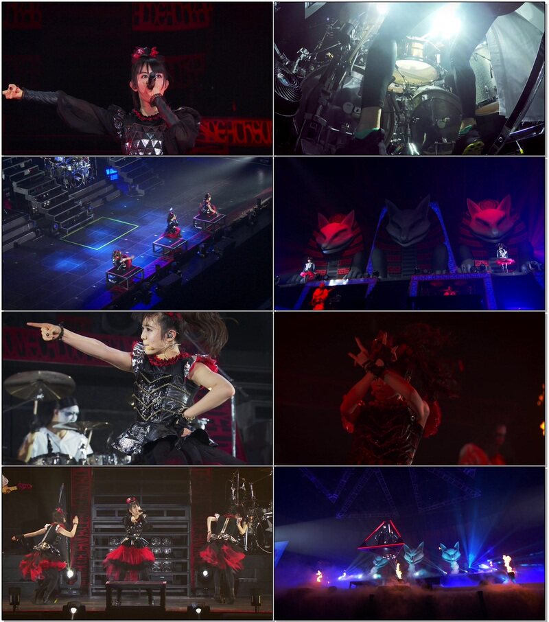 BABYMETAL TRILOGY メタル三部作コンサート ライブ J-POPアーティスト ライブブルーレイ限定盤 3枚組 Blu-ray