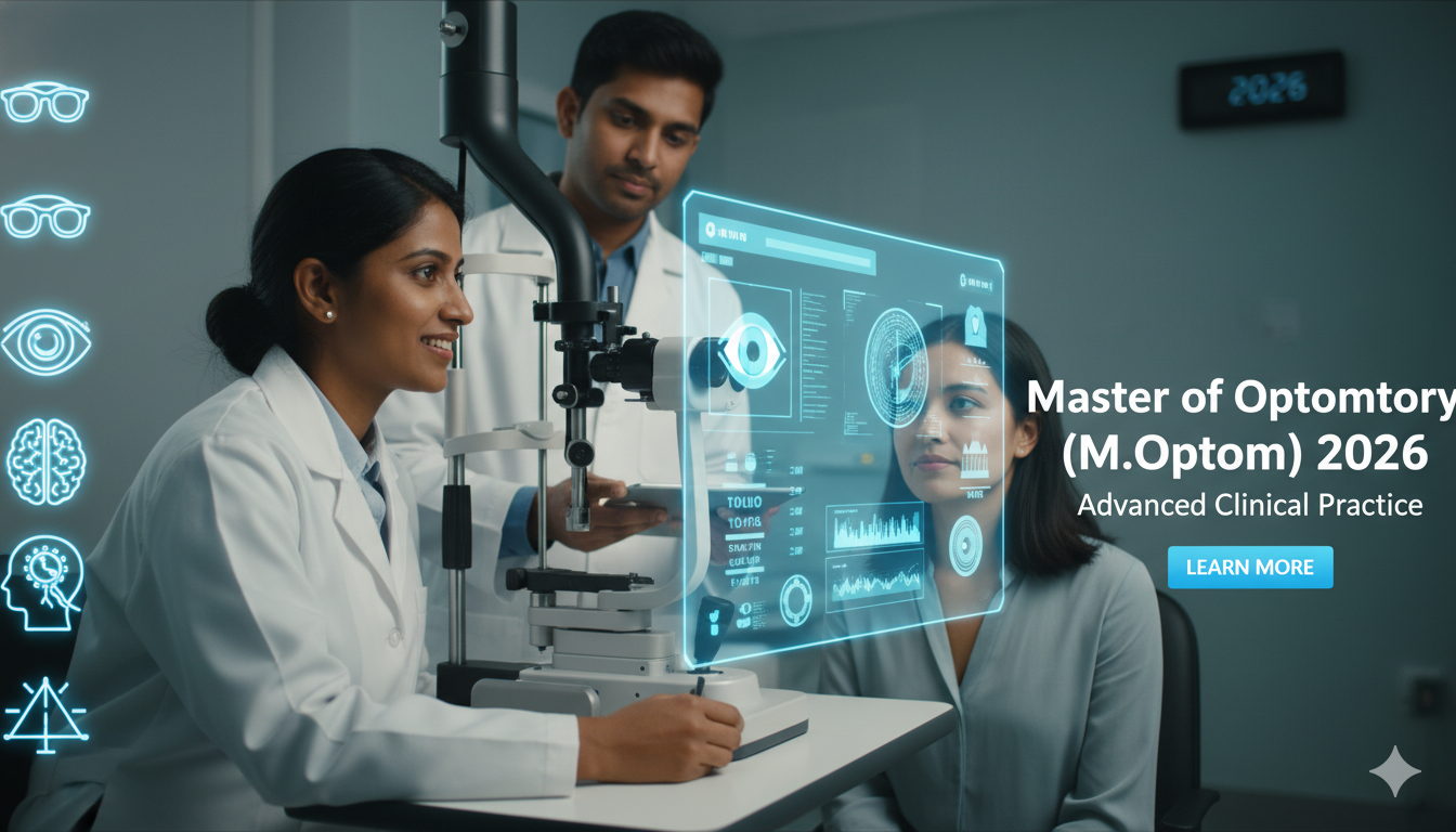 Master of Optometry (M.Optom) 2026 | Advanced Clinical Practice