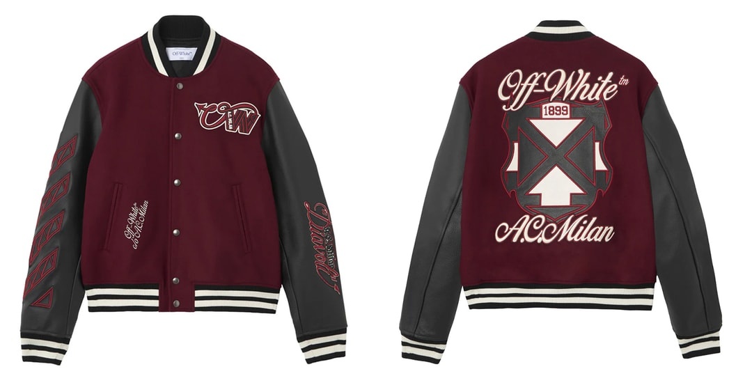 Nowa Kolekcja Off-White™ i AC Milan: Varsity Jacket dla Fanów Streetwearu