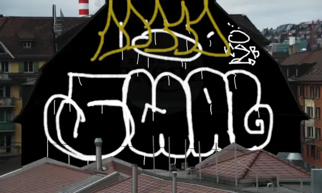 Graffiti artwork by drako777