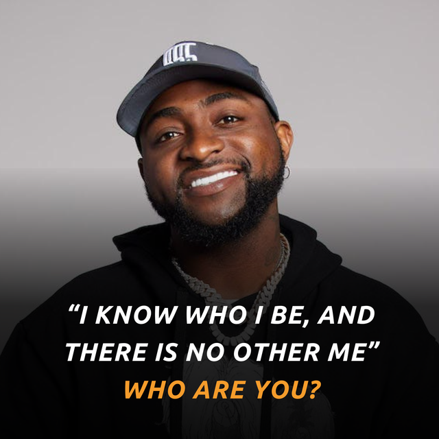 I Know Who I Be - Davido. Who are You?
