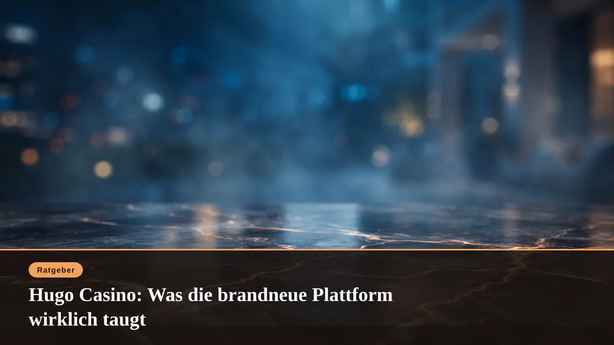Hugo Casino: Was die brandneue Plattform wirklich taugt