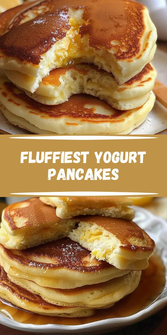 Fluffiest Yogurt Pancakes You’ll Ever Make