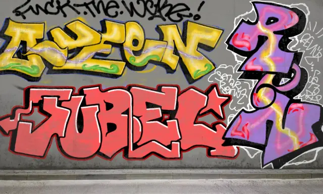 Graffiti artwork by senartolai