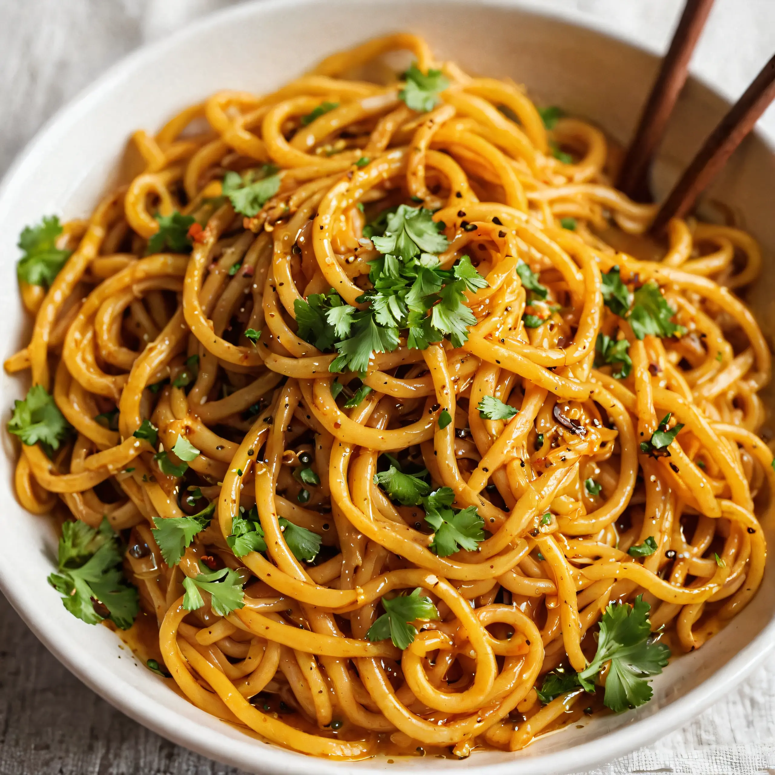 Garlic Chili Oil Noodle Recipe