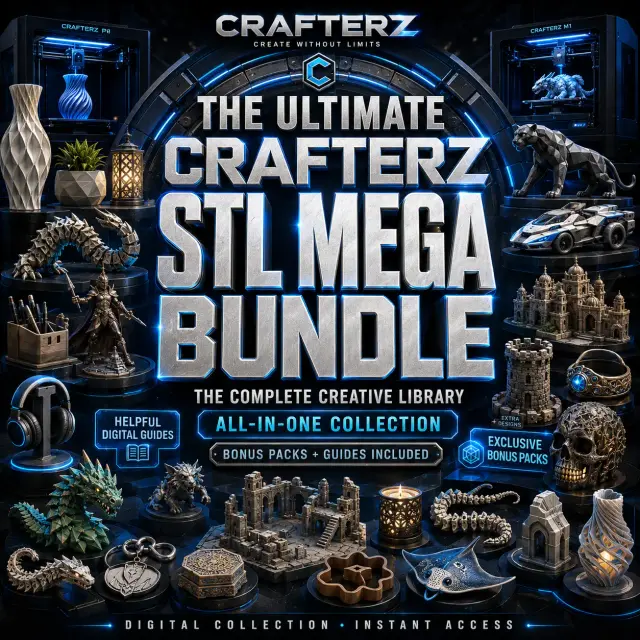Ultimate CRAFTERZ STL Mega Bundle complete creative library