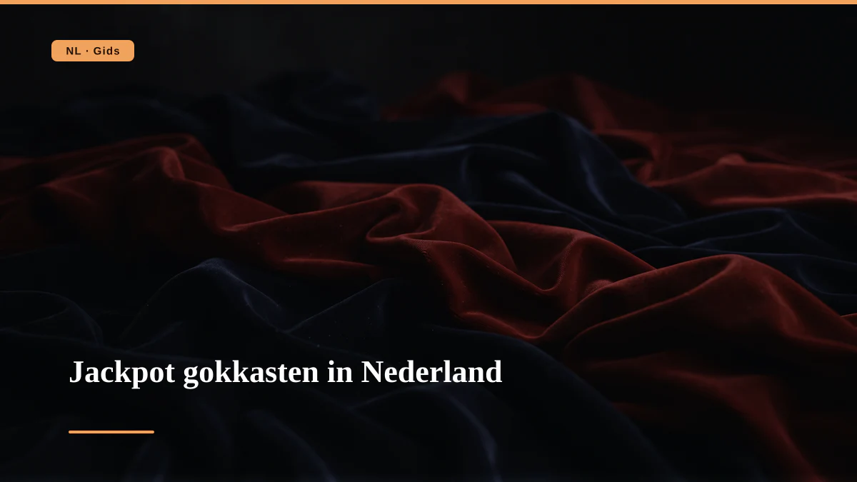 Jackpot gokkasten in Nederland