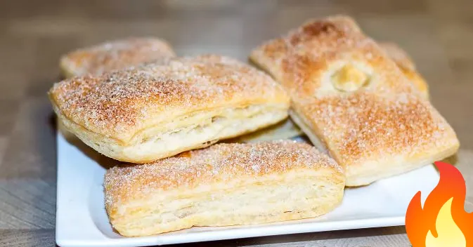 Постер "Язычки" из слоеного теста