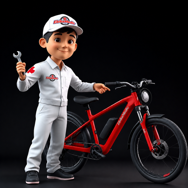 Ebike Medic Mascot in Huntington Beach