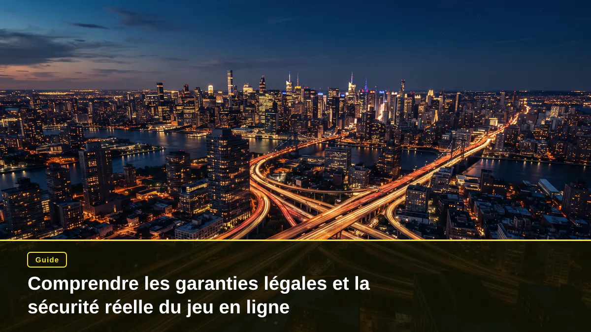 Comprendre les garanties légales et la sécurité réelle du jeu en ligne