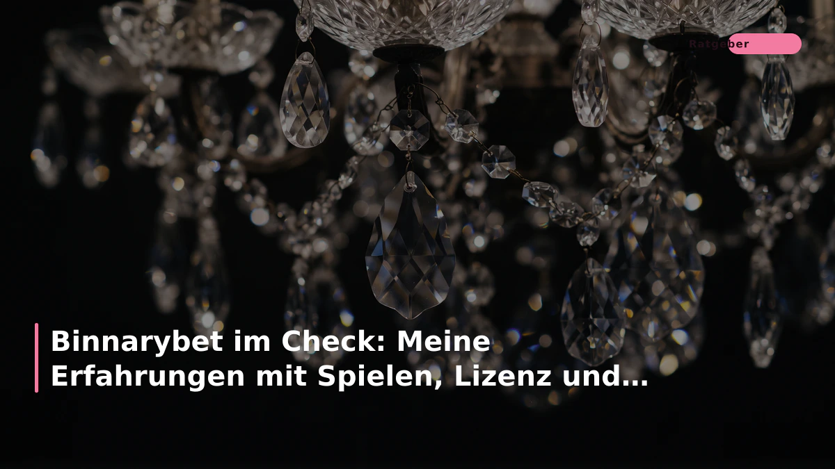 Binnarybet im Check: Meine Erfahrungen mit Spielen, Lizenz und Kundenservice