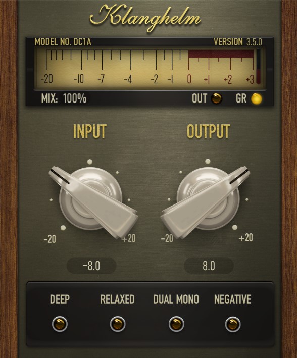 Klanghelm DC1A Compressor