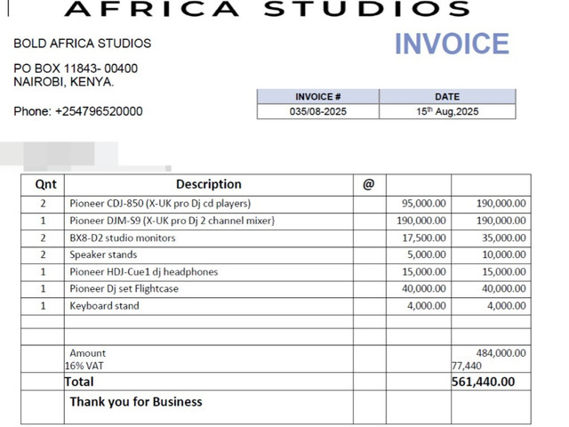 Invoice Handling