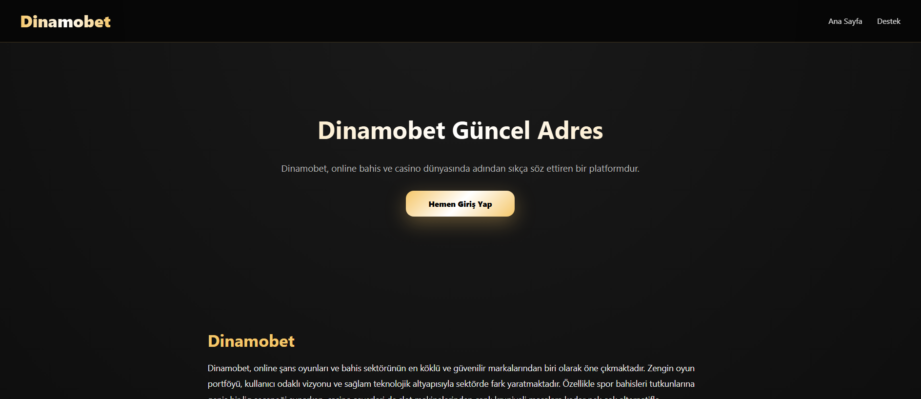 Stored capture of dinamobt-girisimiz.cfd