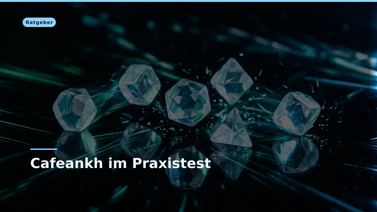 Cafeankh im Praxistest
