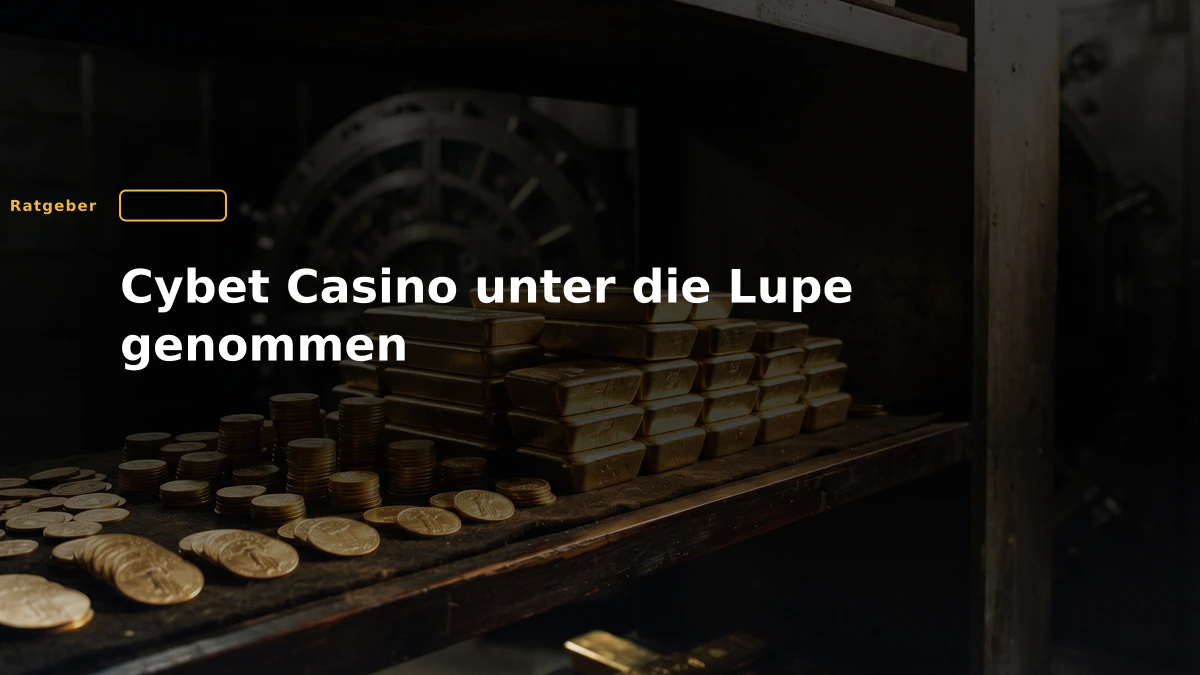 Cybet Casino unter die Lupe genommen