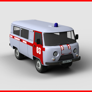 UAZ-3962-Emergency-Medical-Service