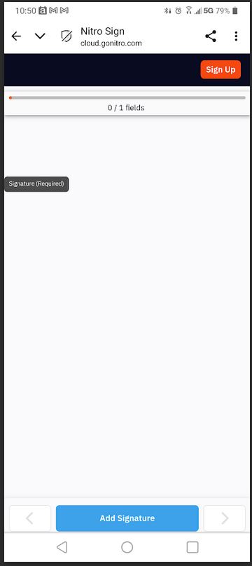 Users cannot sign from Phones - Nitro Sign - Nitro Community Forums