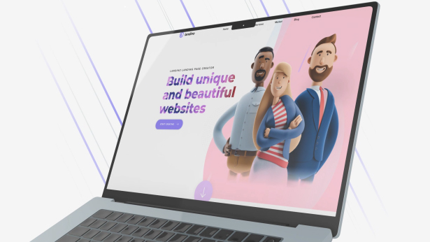 Laptop Website Promo