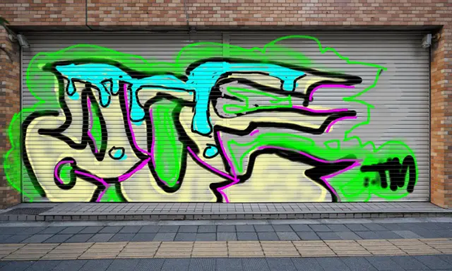 Graffiti artwork by ACE