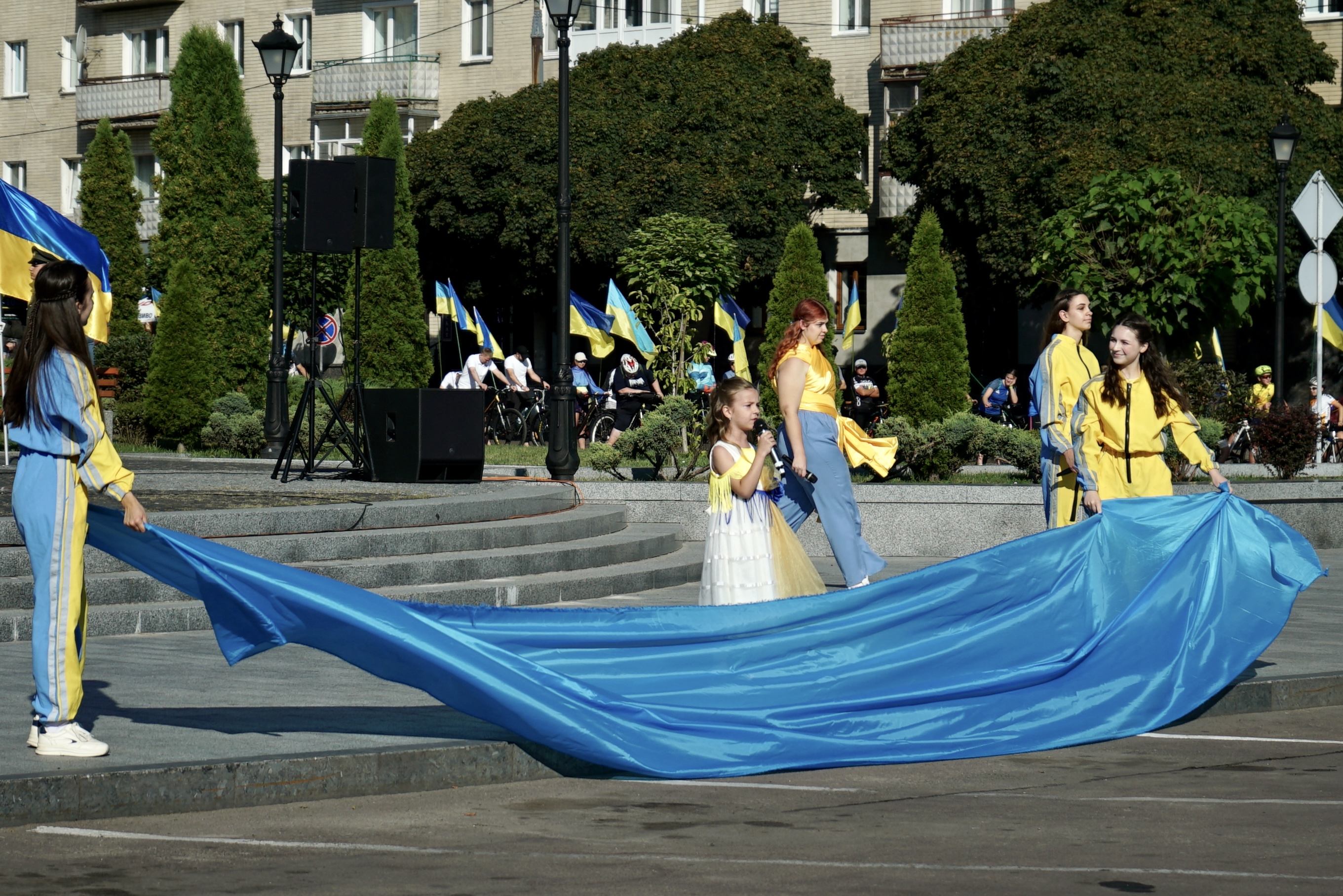 У Житомирі урочисто відзначили День Державного Прапора України