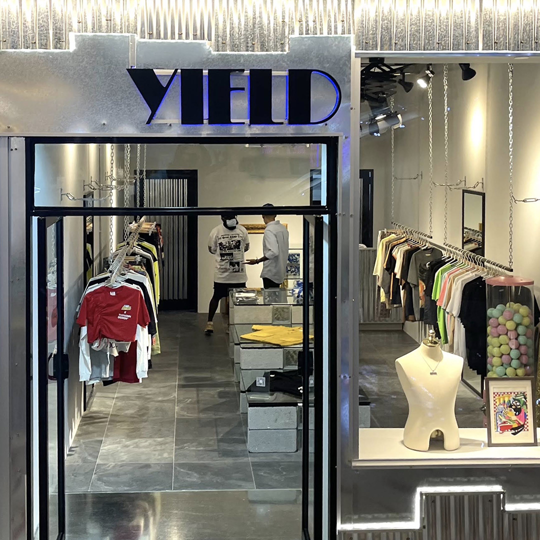 Yield underground streetwear store at 313@Somerset