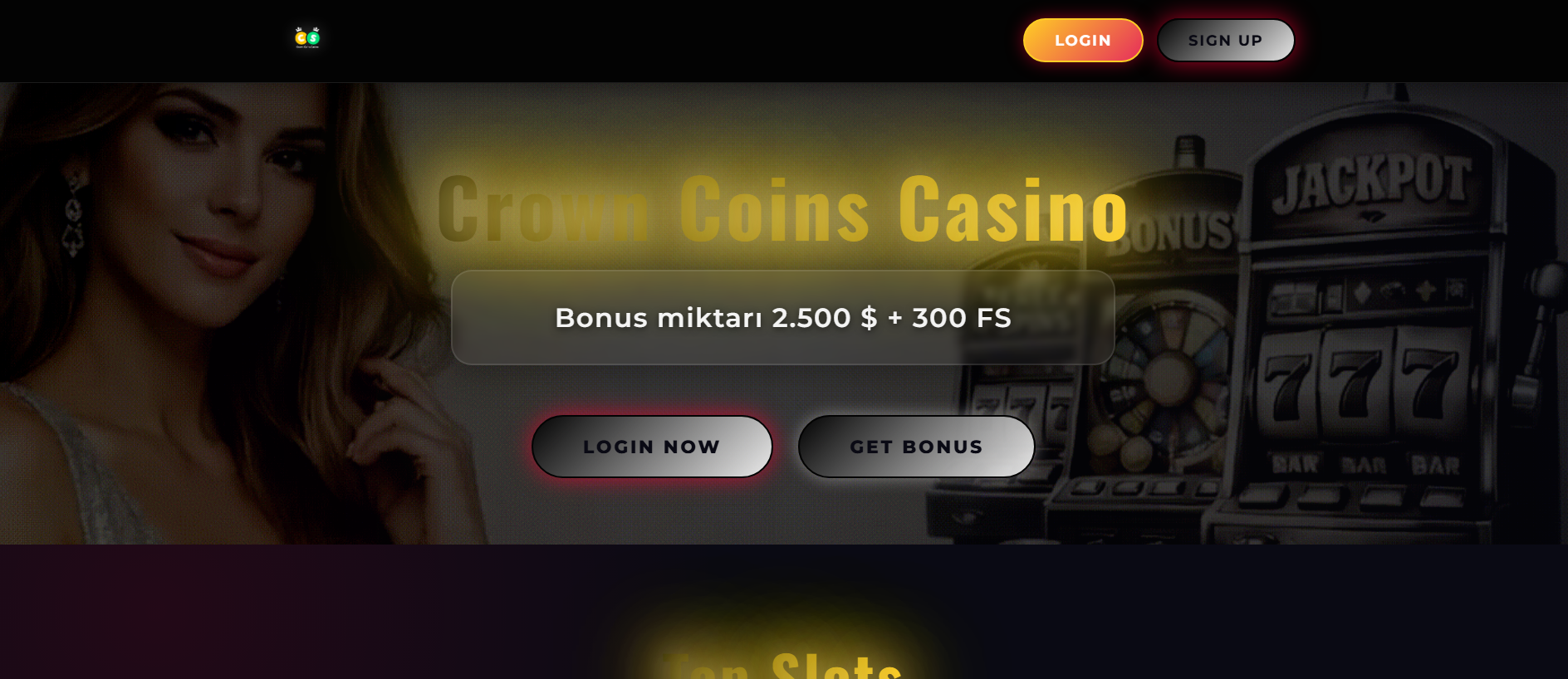 Stored capture of crowncoins-casinoca.com