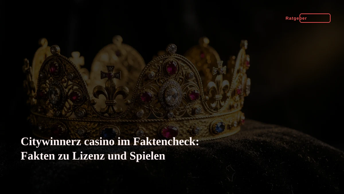 Citywinnerz casino im Faktencheck: Fakten zu Lizenz und Spielen