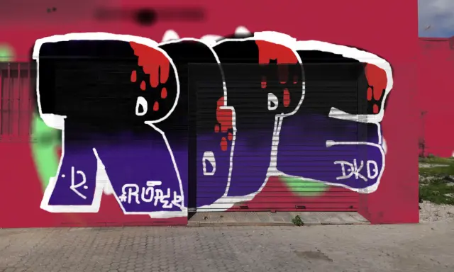 Graffiti artwork by rope12