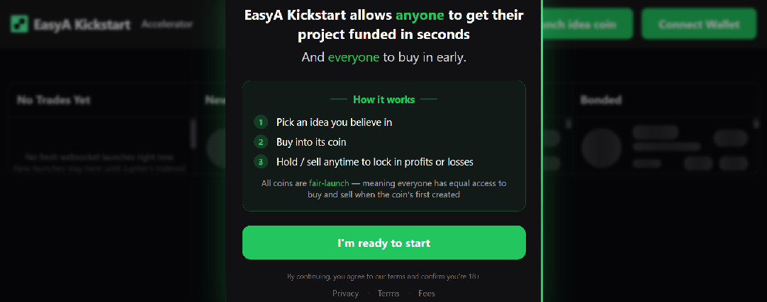 Stored capture of kickstart-solana.easya.io