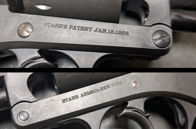 HWS (Hartford Workshop) Starr Army Revolver 1858