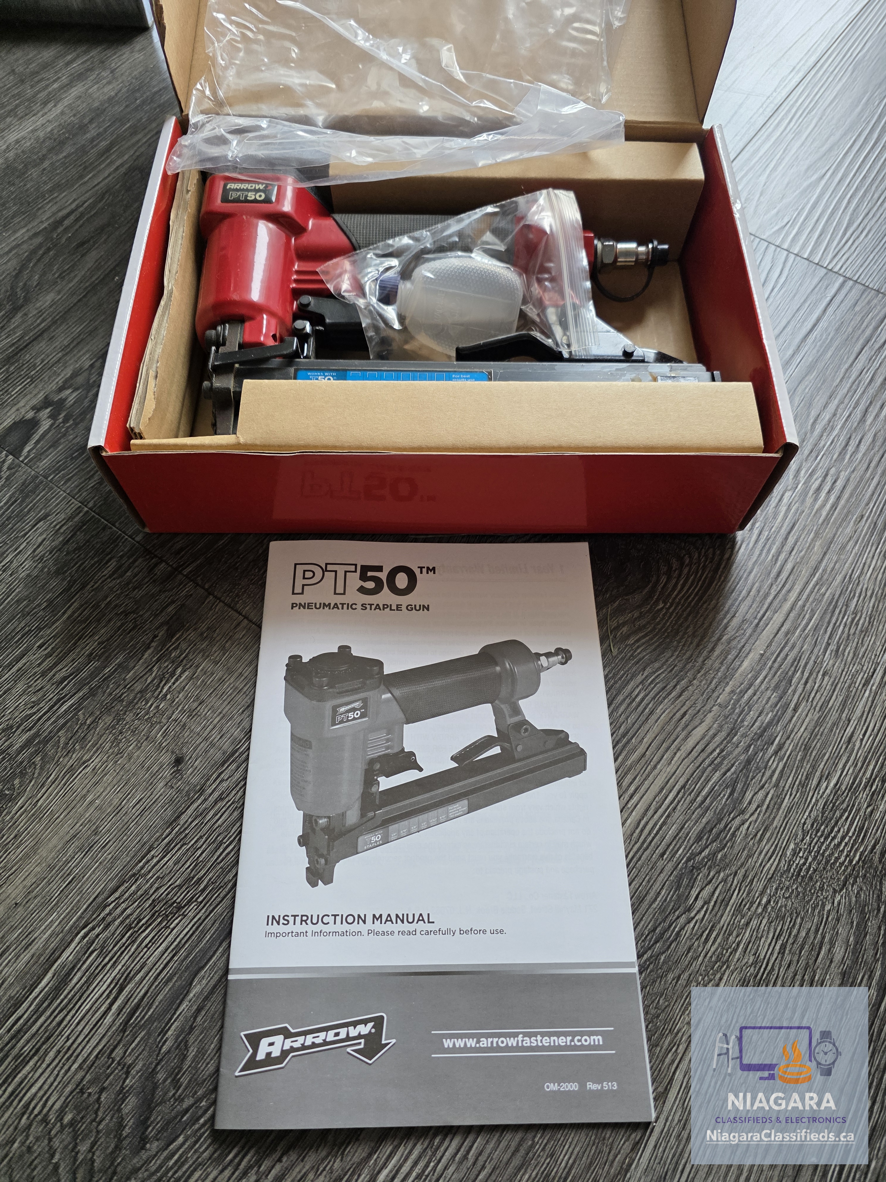 Arrow PT50 Pneumatic Staple Gun – Image 2