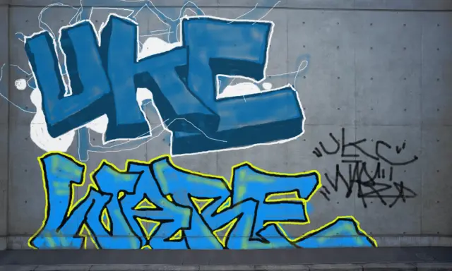 Graffiti artwork by cuntrash635
