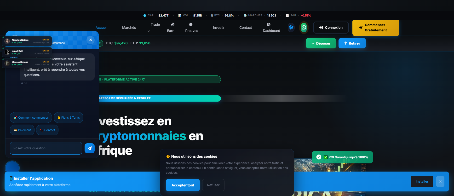 Stored capture of afrique-investment.com
