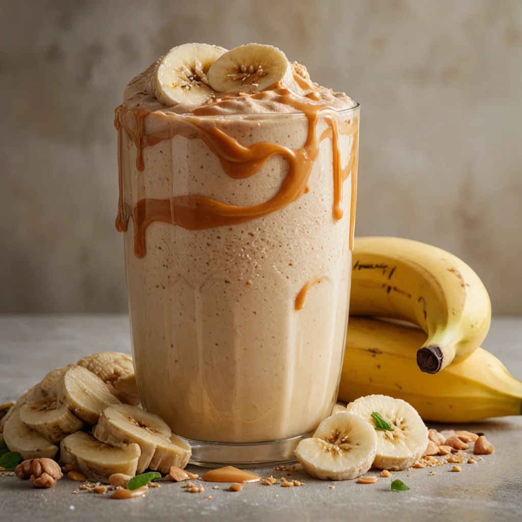 Banana Peanut Butter Smoothie