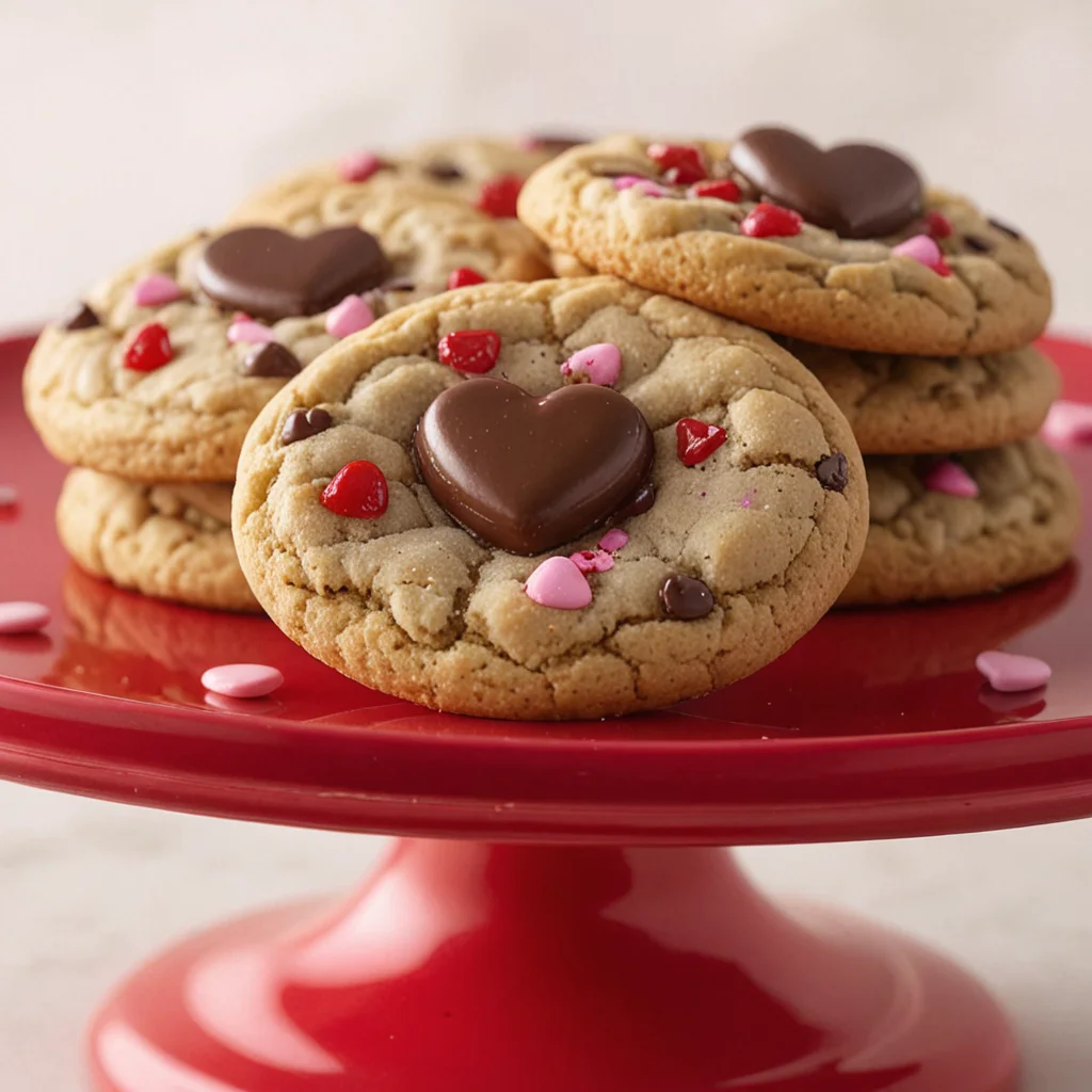 Valentine's Day Chocolate Chip Cookie Recipe