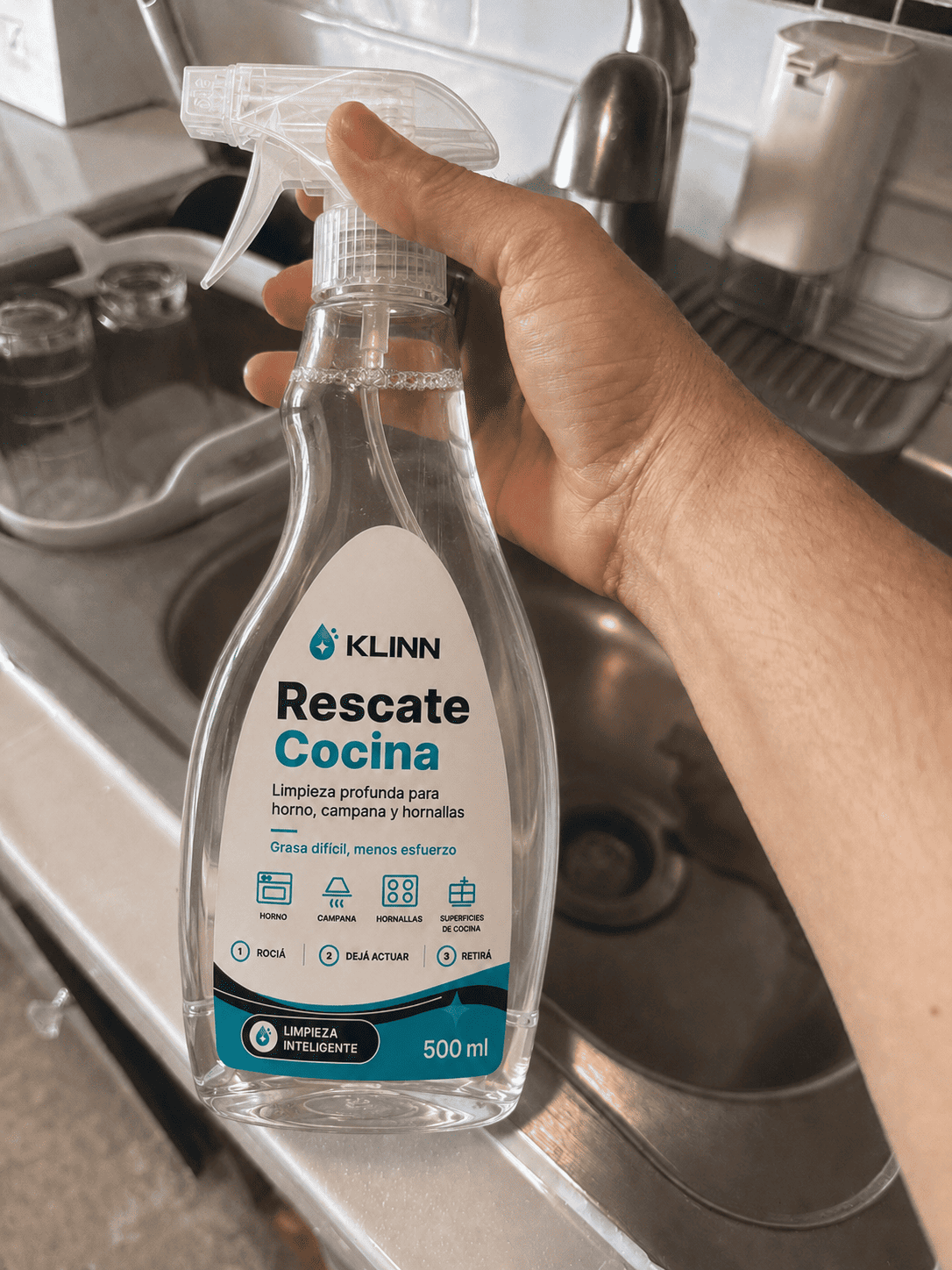 Foto compartida de KLINN aplicado en una cocina