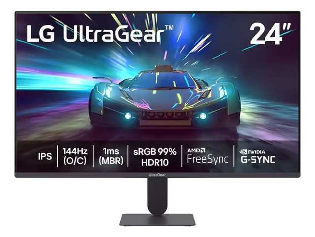 Monitor LG Ultragear 24G411A-B, FHD, 144hz, IPS